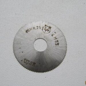 Katkaisuterä 40×0,25×10 mm