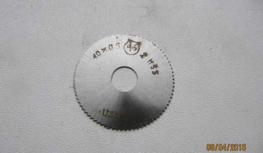 Katkaisuterä 40×0,5×10 mm