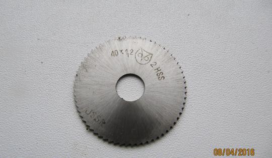 Katkaisuterä 40×1,2×10 mm