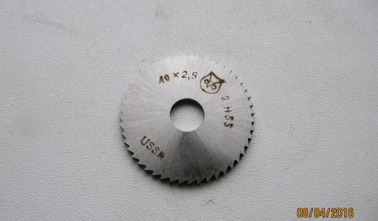 Katkaisuterä 40×2,5×10 mm