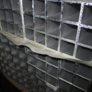 20x20x2 Neliöputki alumiini