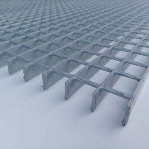 Tasoritilä 34×38 silmäkoko / 25×3 mm kantava latta