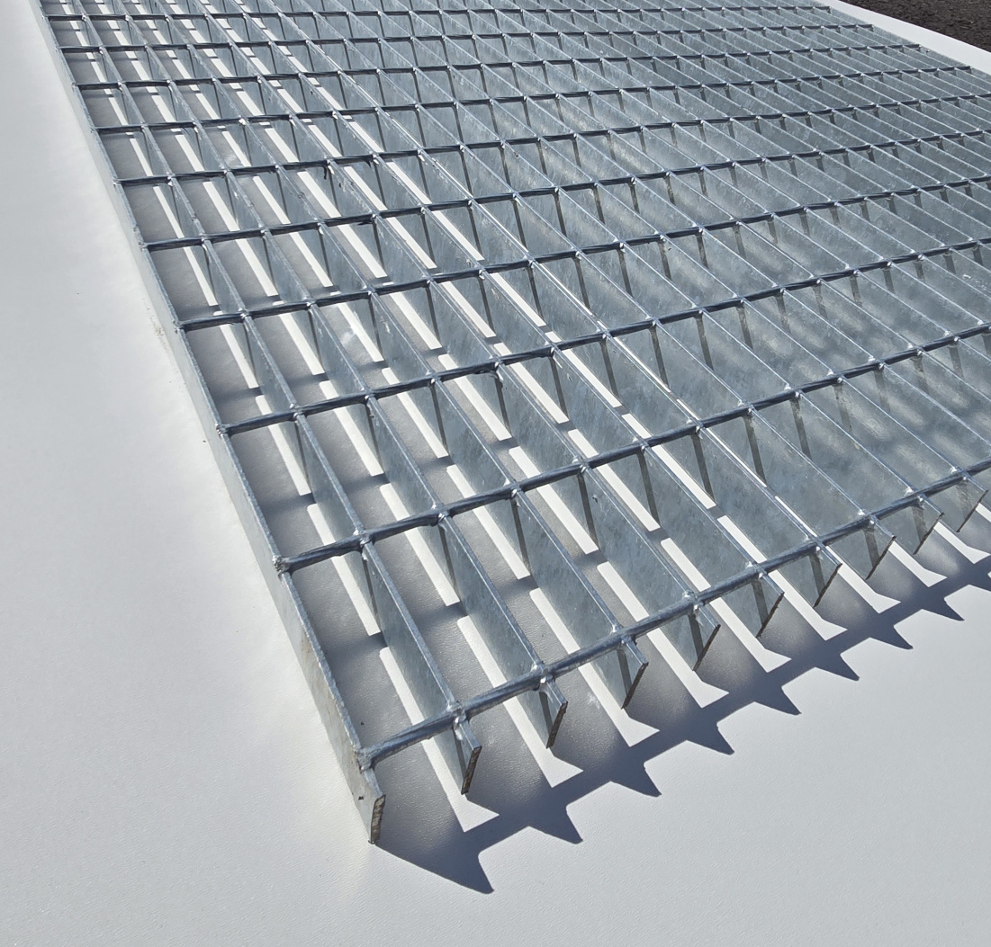 Tasoritilä 34x76 silmäkoko / 40x3 mm kantava latta