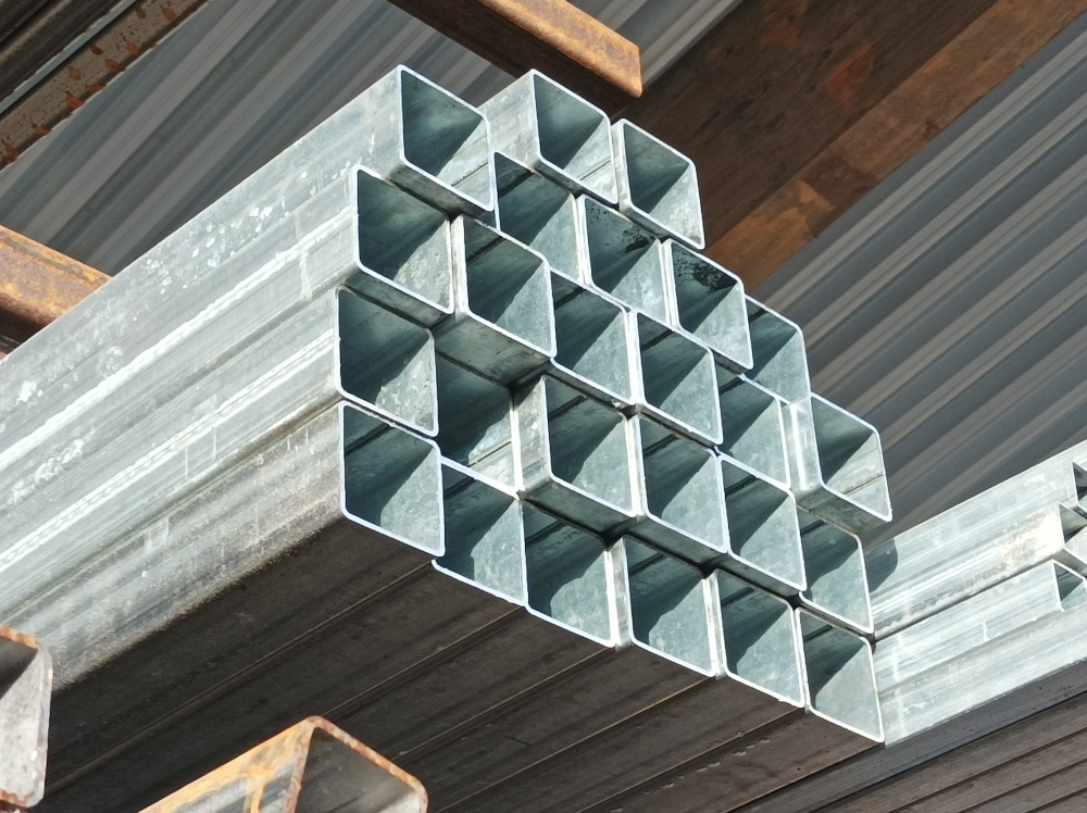 80x80x3 RHS-neliöputki sinkitty