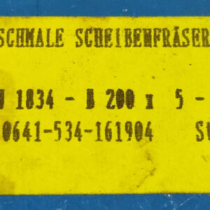 Katkaisuterä 200x5x40mm