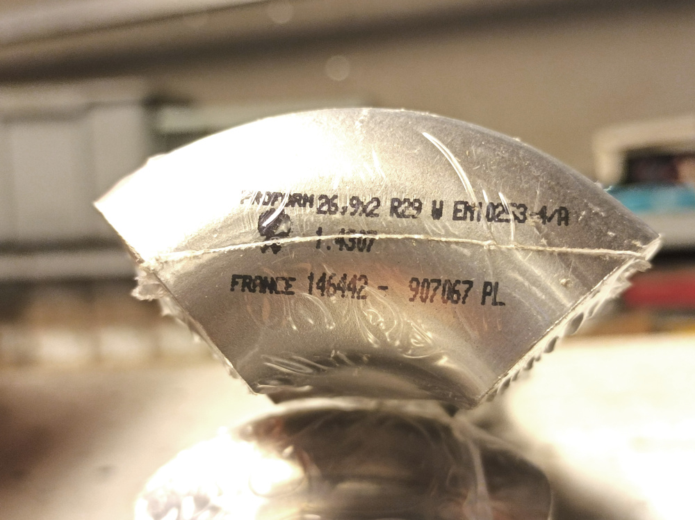 26,9×2 RST-putkikäyrä