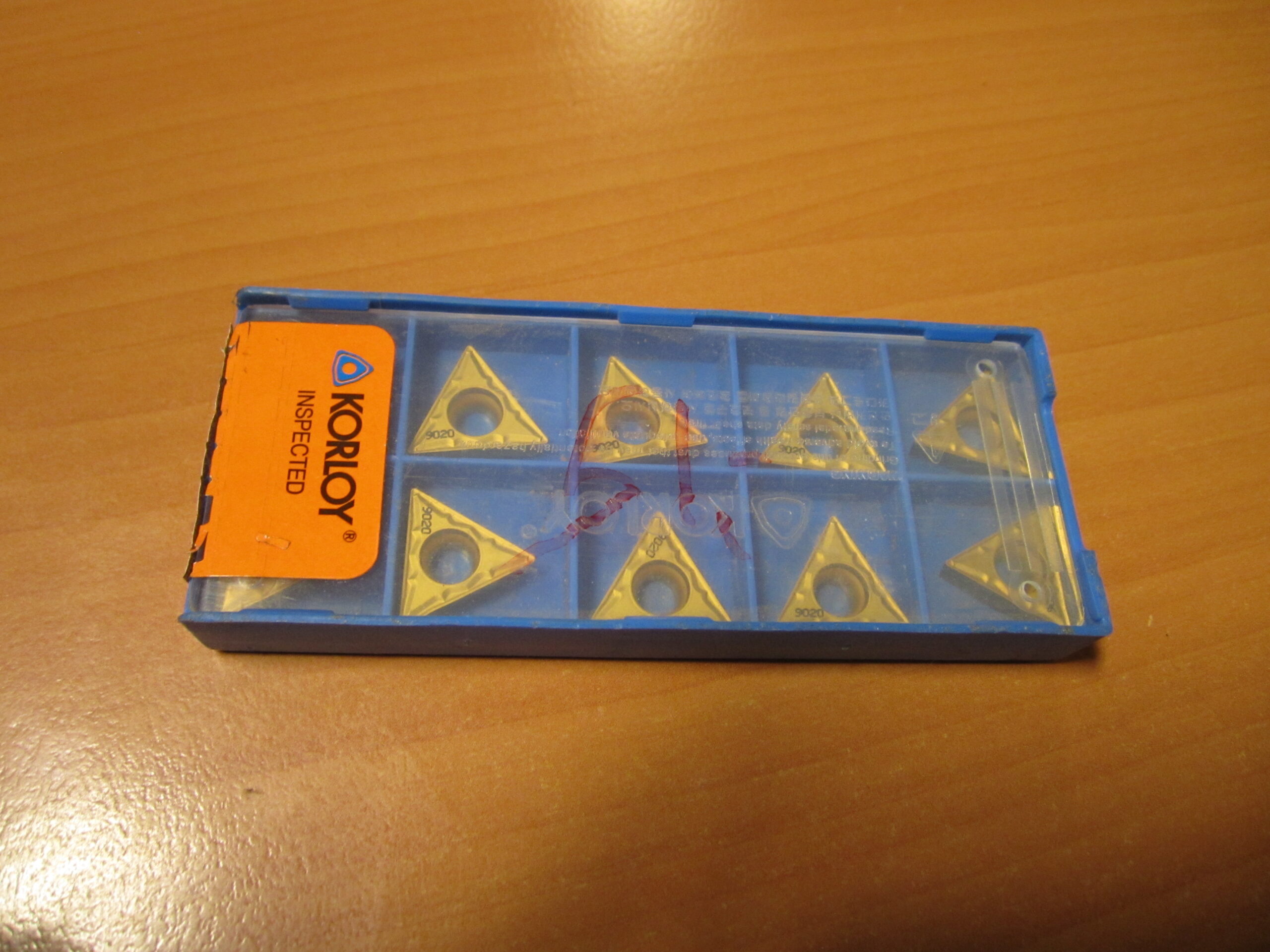 Teräpala TCMT16T304-HMP, Korloy