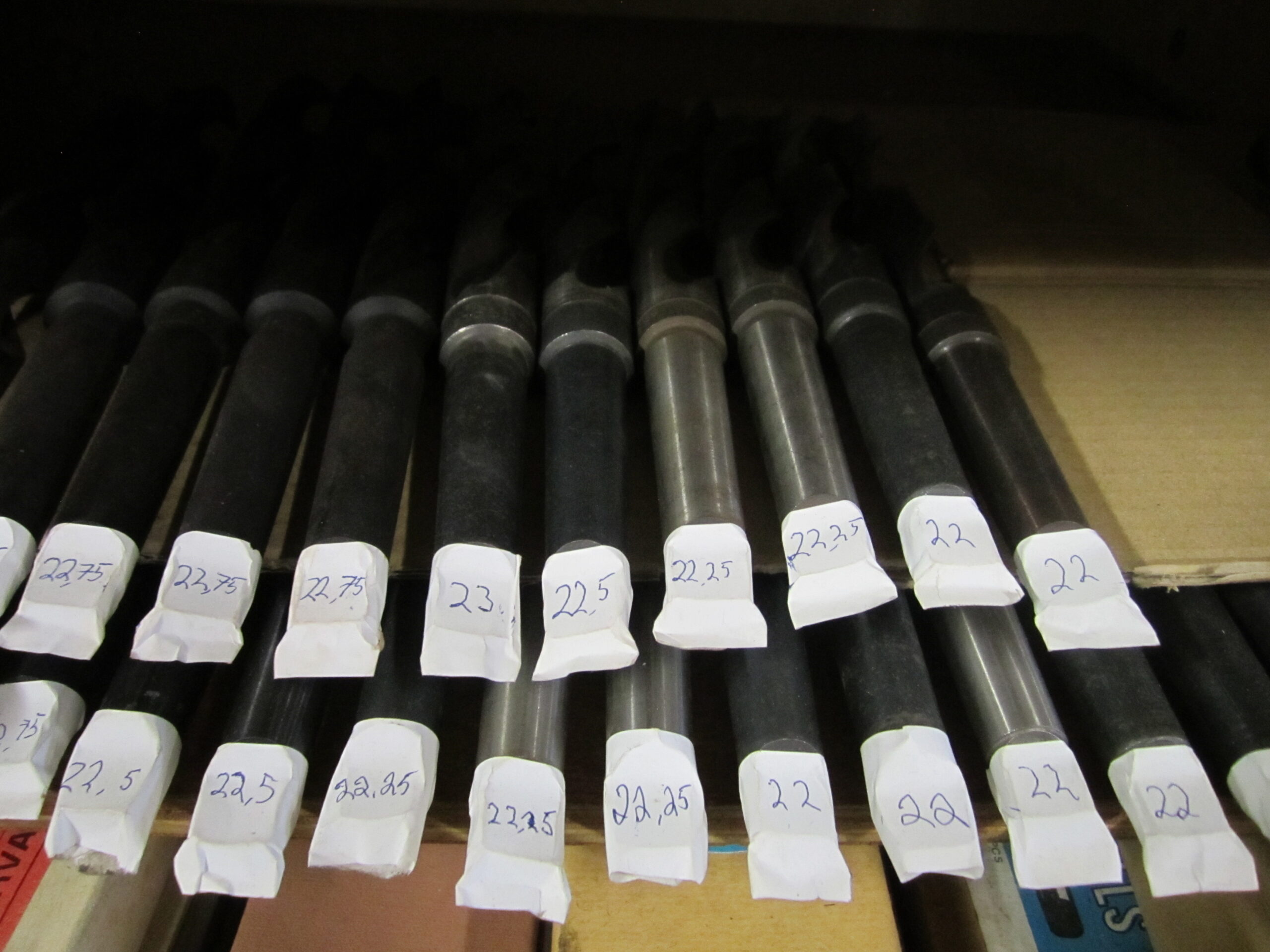 Metalliporanterä 22,25 mm morse 2