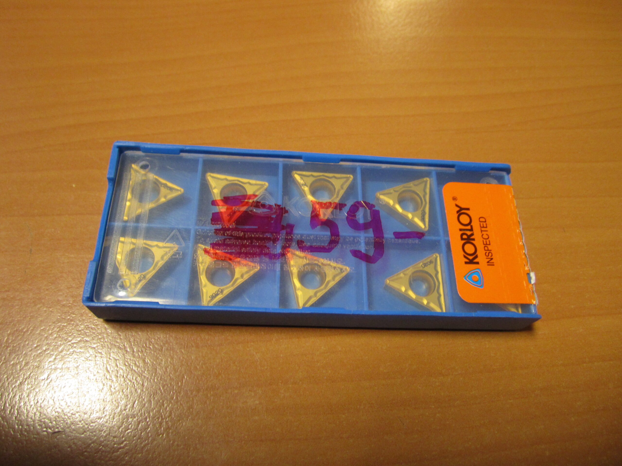 Teräpala TCMT16T308-HMP, Korloy