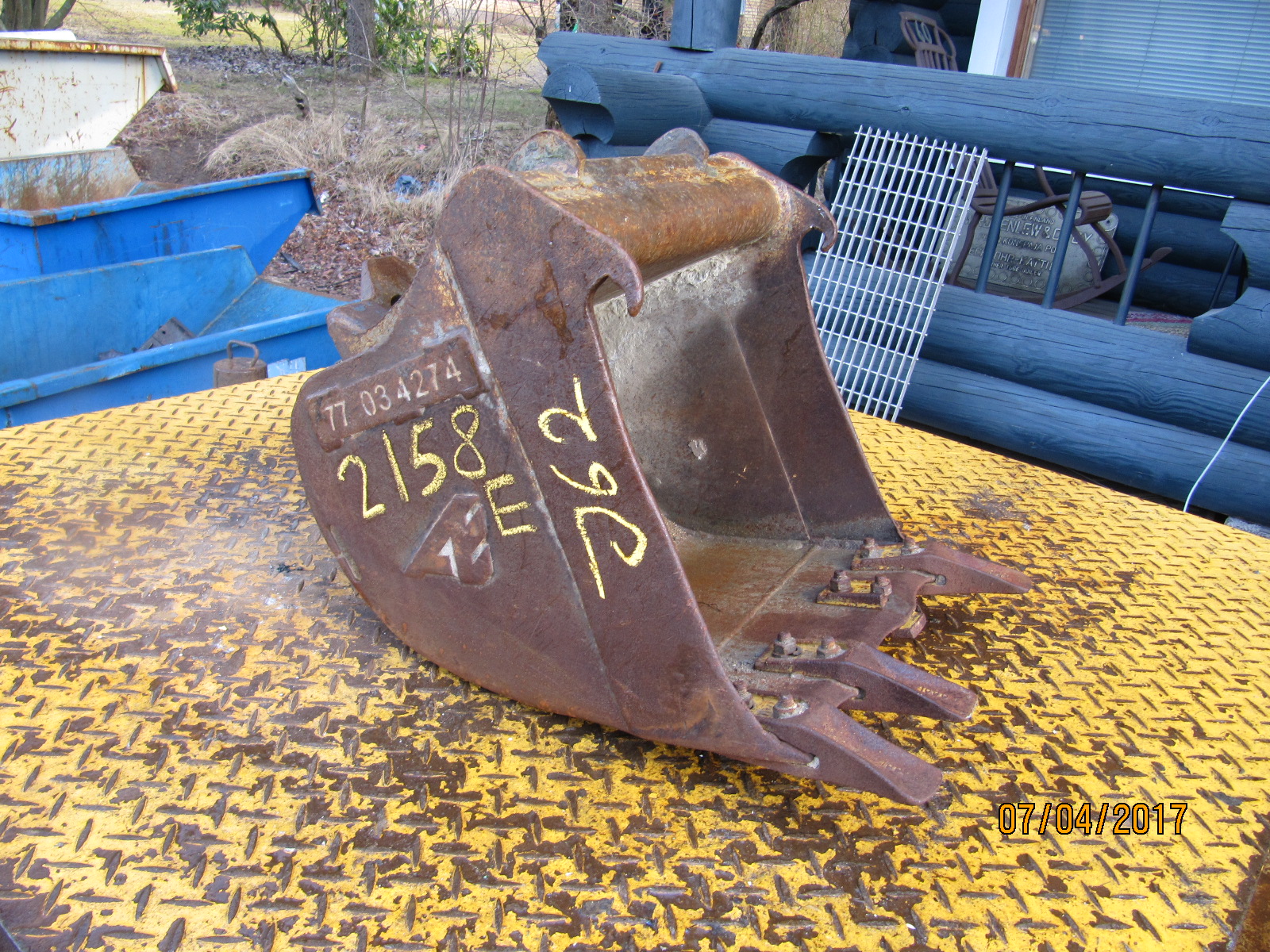 Käytetty kauha 45cm, nro2158e