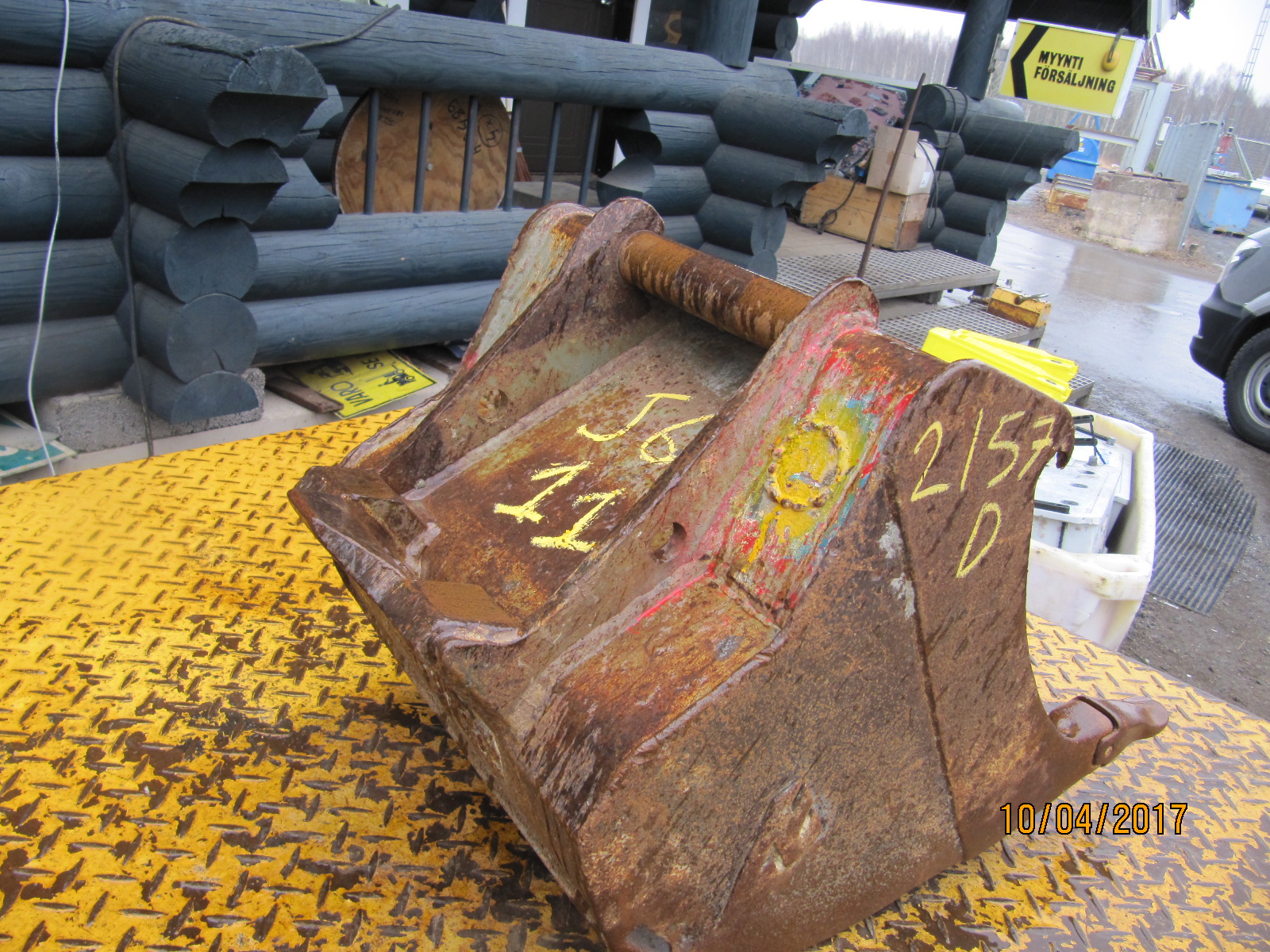 Käytetty kauha 45cm, nro2157d