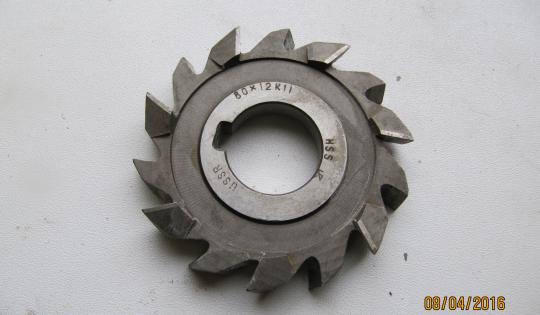 Kiekkojyrsin 80x12x27 mm