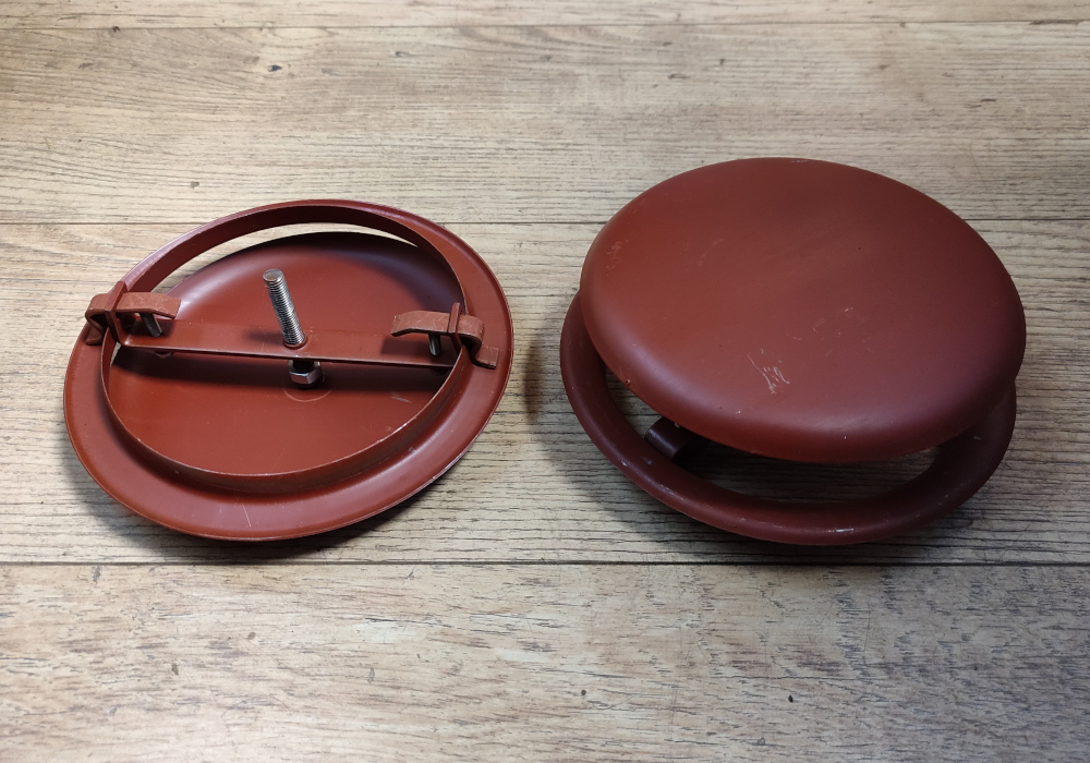 Lautasventtiili 5 kpl punainen