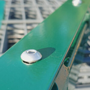 Aitatolppa kolmilanka-aitaelementille 1800mm vihreä