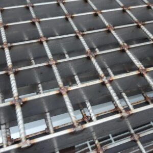 RST-tasoritilä 34x38mm / 25x3mm 6 m pitkä