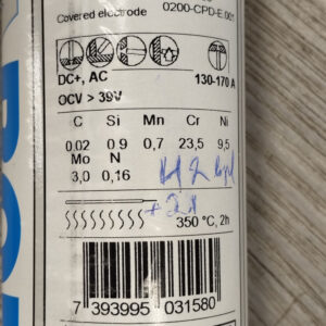 Hitsauspuikko haponkestävä 4,0x350 3,0kg